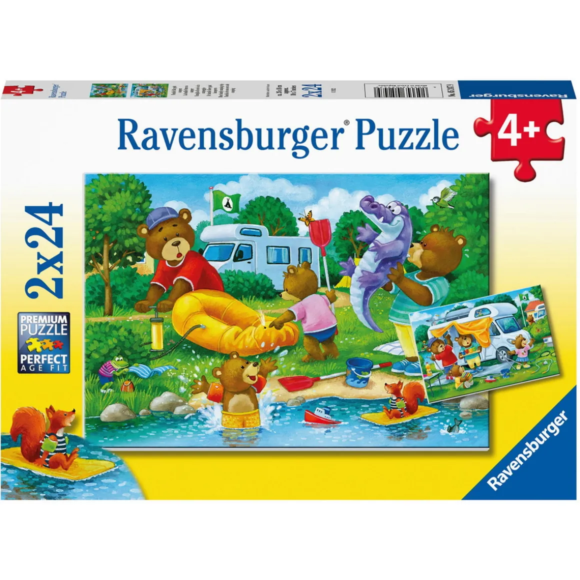Børnepuslespil 2x24 Bear Family