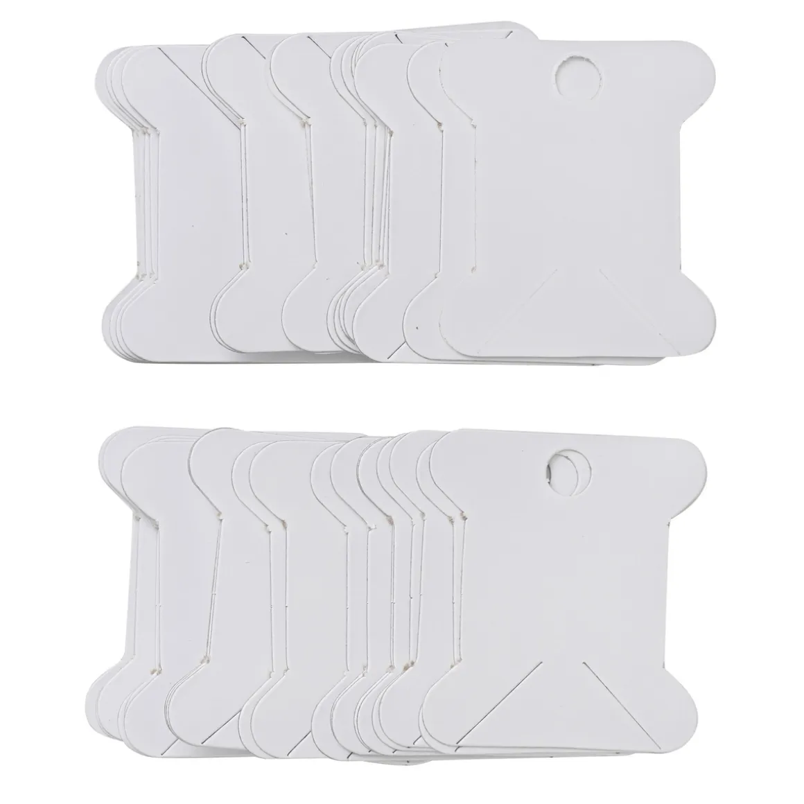 Broderikort, broderispoler 48-pak, karton 40×43 mm
