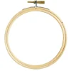 Broderiring træ Ø 10 cm