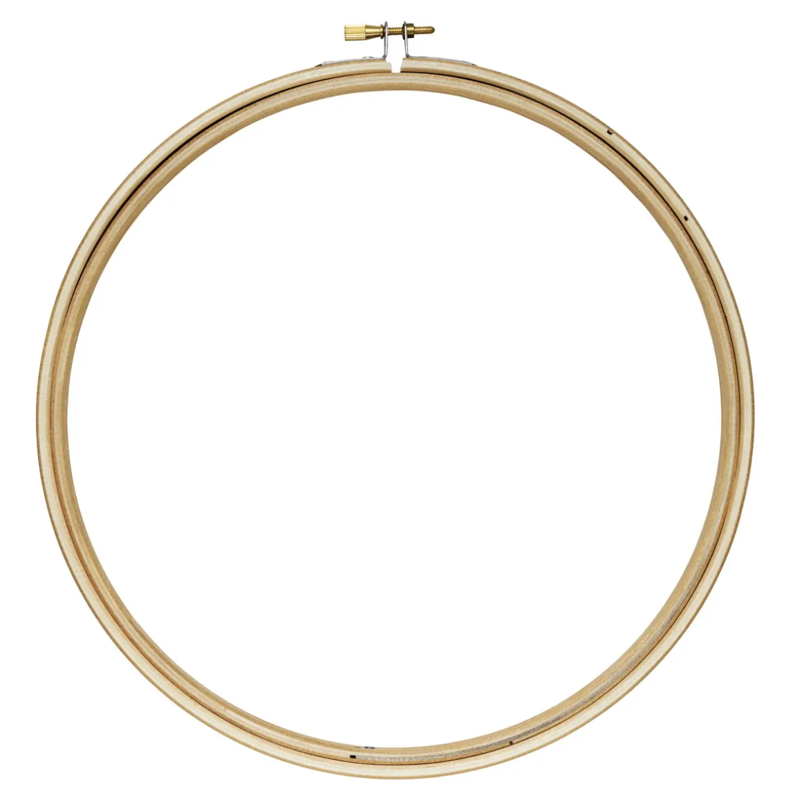 Broderiring træ Ø 22 cm