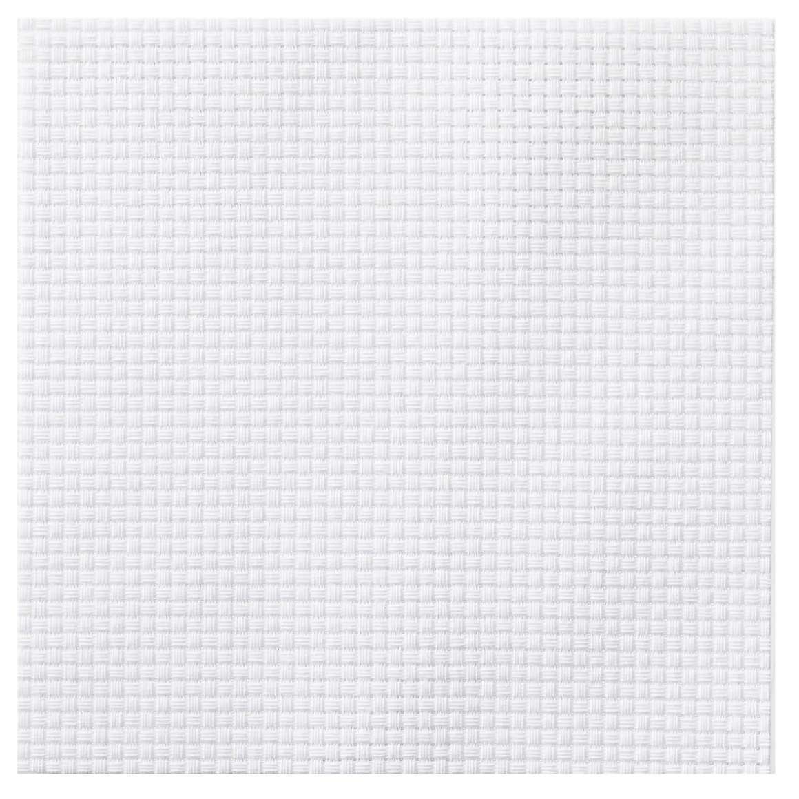 Broderivæv 2,4 48x42 cm hvid