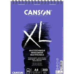 Canson XL Mix-Media blok A2 420×594 mm, 15 ark, 300 g/m²