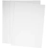 Canvas Panel – 6 stk. hvide malerlærreder A4 (210×297 mm), 3 mm tykkelse