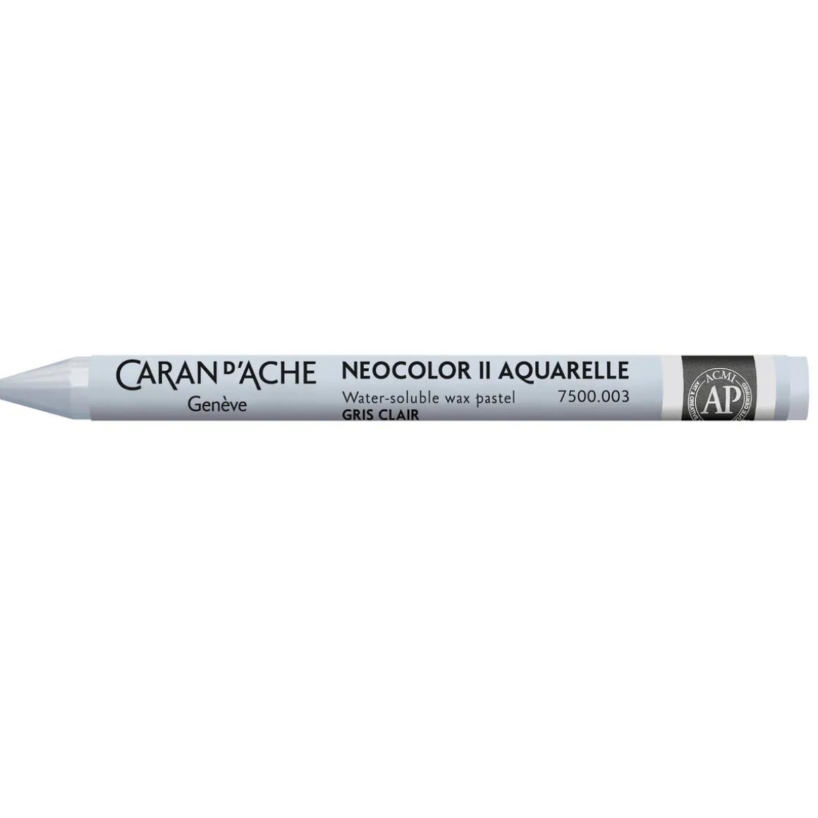 Caran d'Ache akvarelkridt Neocolor II 003 Light Grey