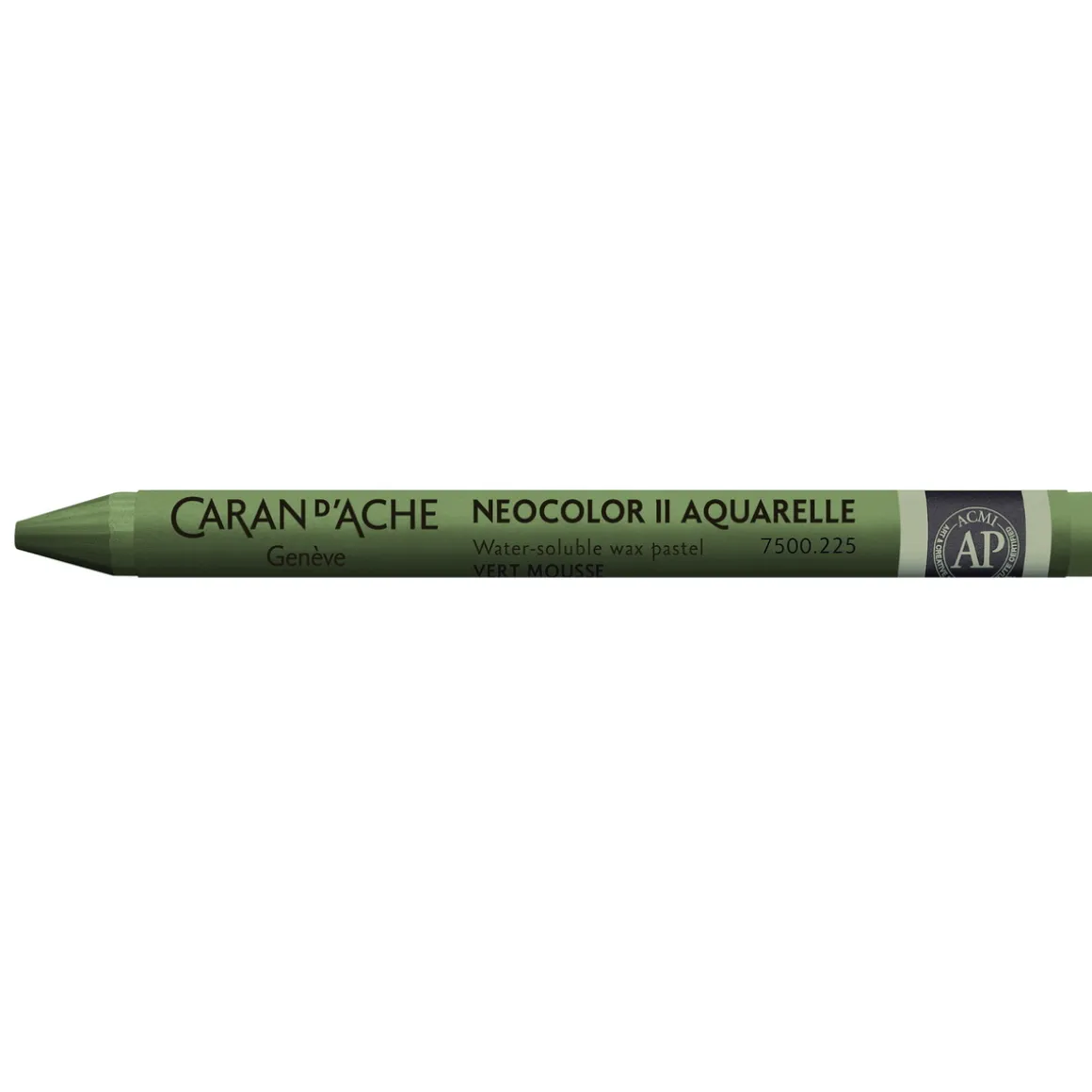 Caran d'Ache akvarelkridt Neocolor II 225 Moss Green