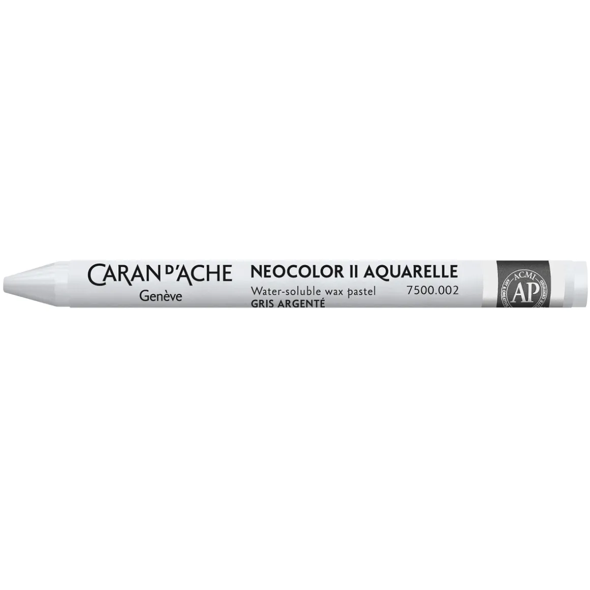 Caran d'Ache akvarelkridt Neocolor II 002 Silver Grey