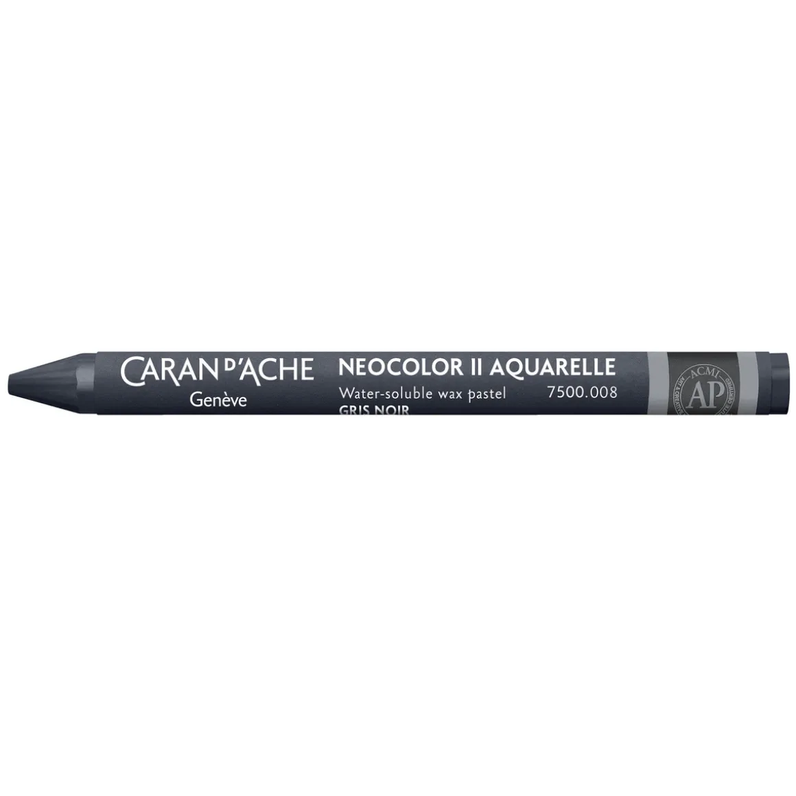 Caran d'Ache akvarelkridt Neocolor II 008 Greyish Black