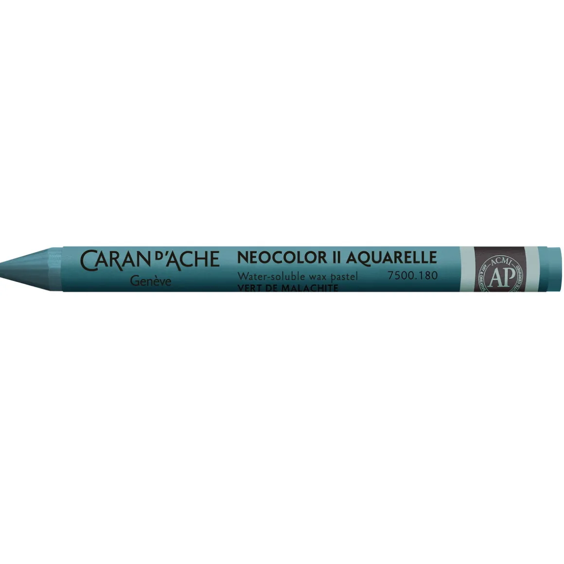 Caran d'Ache akvarelkridt Neocolor II 180 Malachite Green