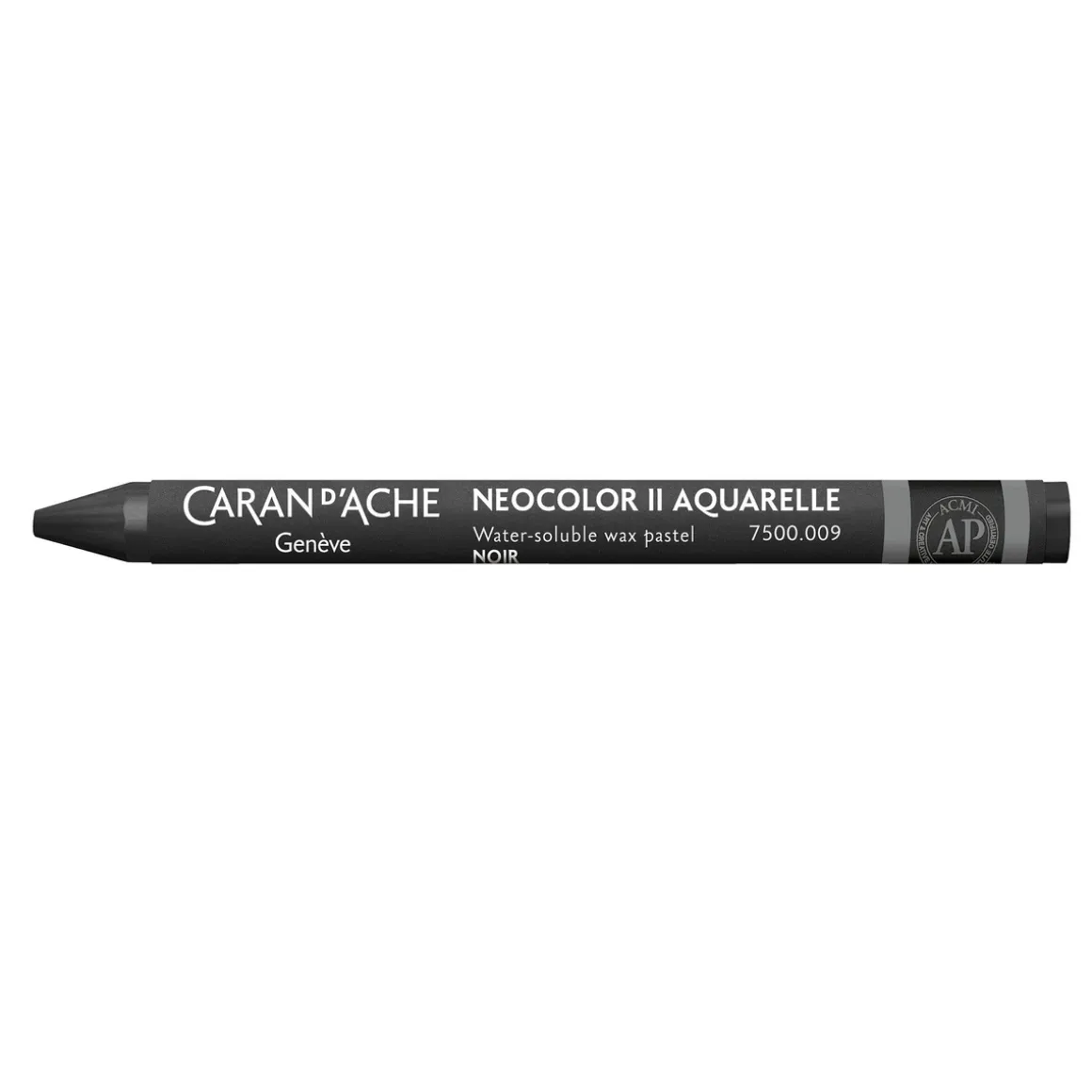 Caran d'Ache akvarelkridt Neocolor II 009 Black