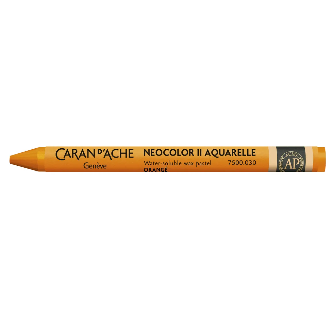 Caran d'Ache akvarelkridt Neocolor II 030 Orange