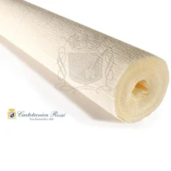 Cartotecnica Rossi crepepapir 603 – lys elfenben, 180 g rulle (144 g/m²) a 50×250 cm