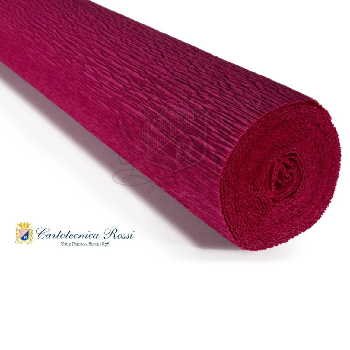 Cartotecnica Rossi crepepapir 622 – mørk olivengrøn, 180 g rulle (144 g/m²) a 50×250 cm
