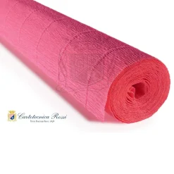 Cartotecnica Rossi crepepapir 551 – neonrosa, 180 g rulle (144 g/m²) a 50×250 cm