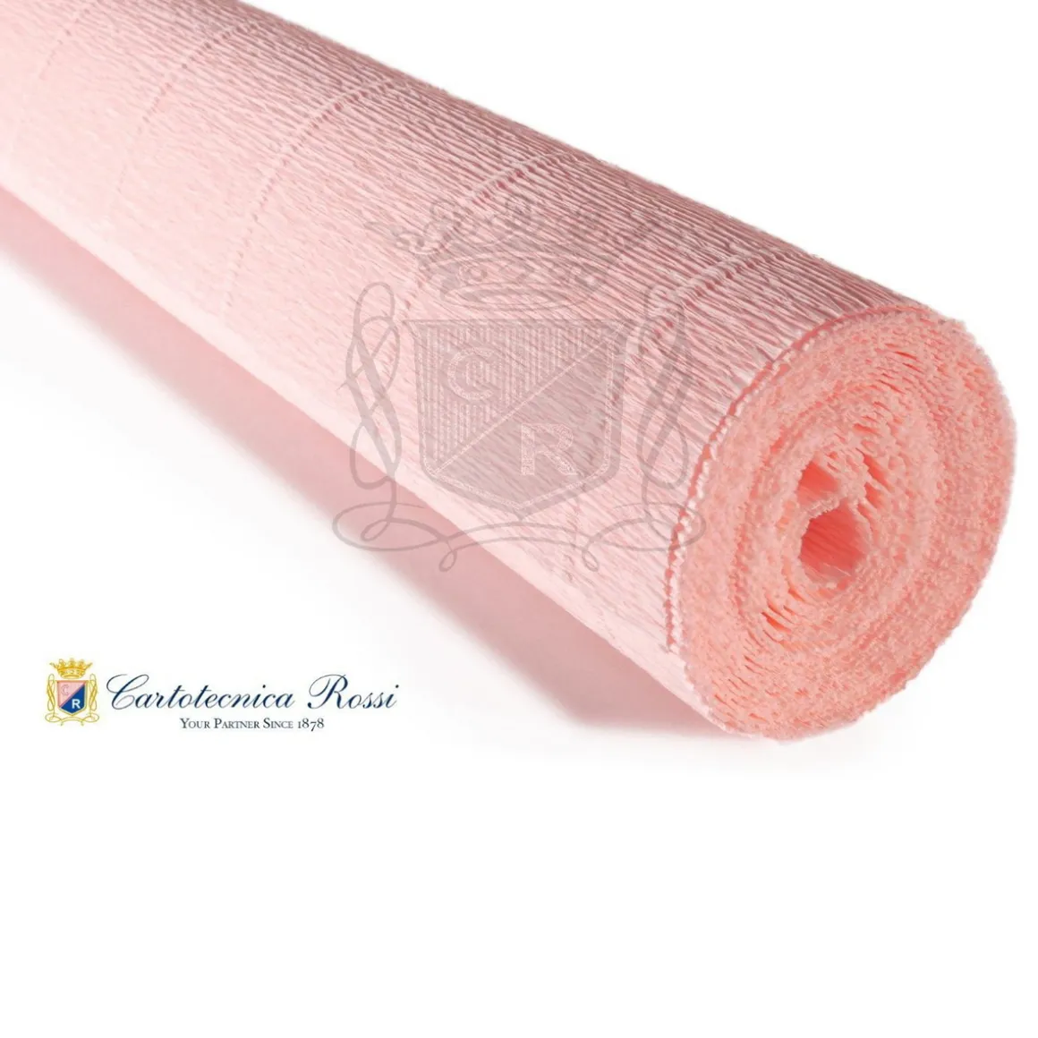 Cartotecnica Rossi crepepapir 548 – lys rosa, 180 g rulle (144 g/m²) a 50×250 cm