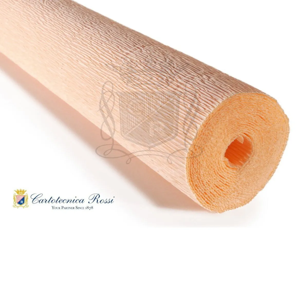 Cartotecnica Rossi crepepapir 17A5 – lakserosa, 180 g rulle (144 g/m²) a 50×250 cm