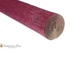 Cartotecnica Rossi crepepapir 586 – lys vinrød, 180 g rulle (144 g/m²) a 50×250 cm