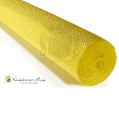 Cartotecnica Rossi crepepapir 575 – gul, 180 g rulle (144 g/m²) a 50×250 cm