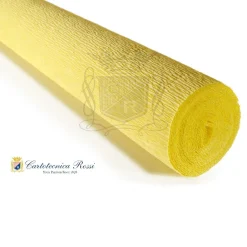 Cartotecnica Rossi crepepapir 574 – mellemgul, 180 g rulle (144 g/m²) a 50×250 cm