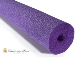 Cartotecnica Rossi crepepapir 17E2 – morgenlilla, 180 g rulle (144 g/m²) a 50×250 cm