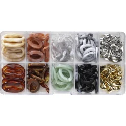 Chain links classic mix – 108 kombinerbare led i forskellige farver og størrelser