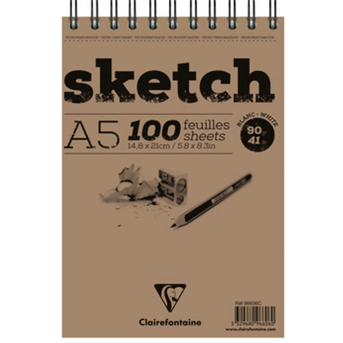Clairefontaine Sketch A5x100