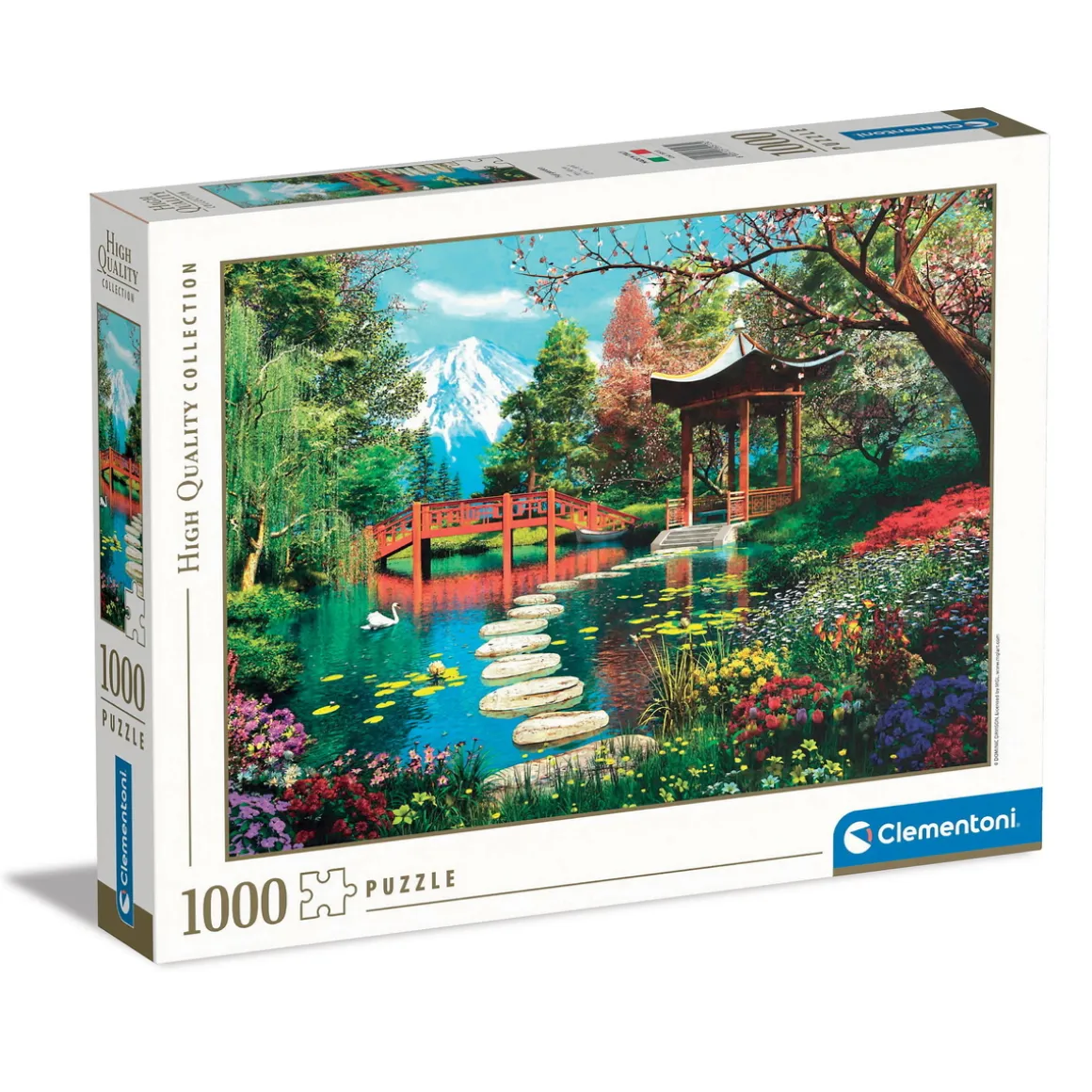 Clementoni High Quality Collection Fuji Garden puslespil 1000 – 69×50 cm
