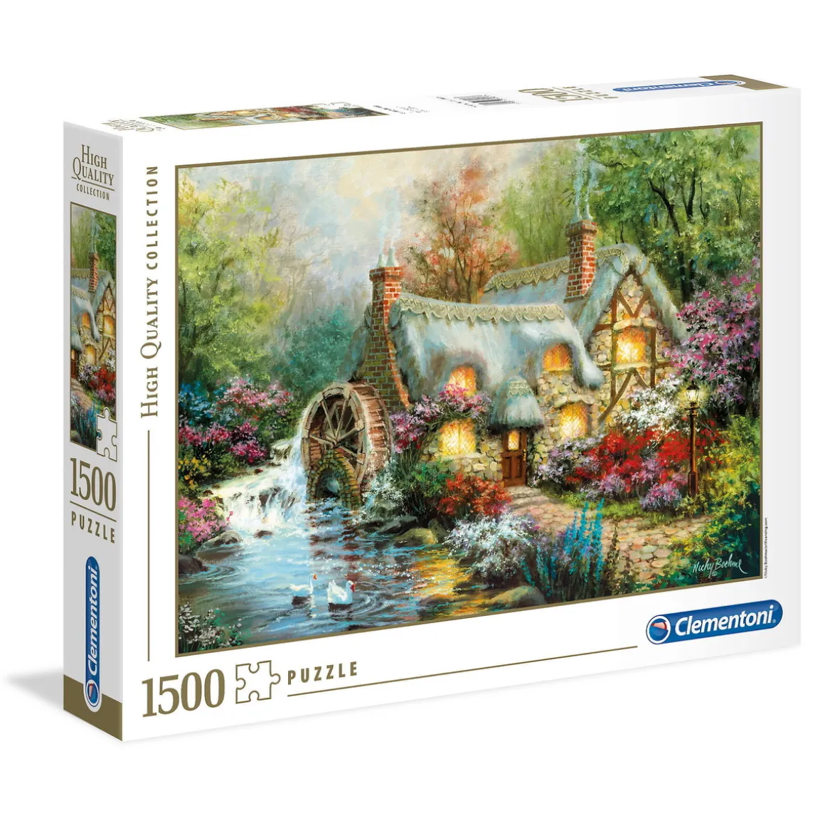 Clementoni High Quality Collection Country Retreat puslespil 1500 – 84,3×59,2 cm