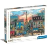 Clementoni puslespil High Quality Collection – Streets of Paris 1000 brikker, 70×50 cm
