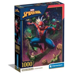 Clementoni puslespil Spiderman, den klassiske superhelt! 1000 brikker, 50×70 cm