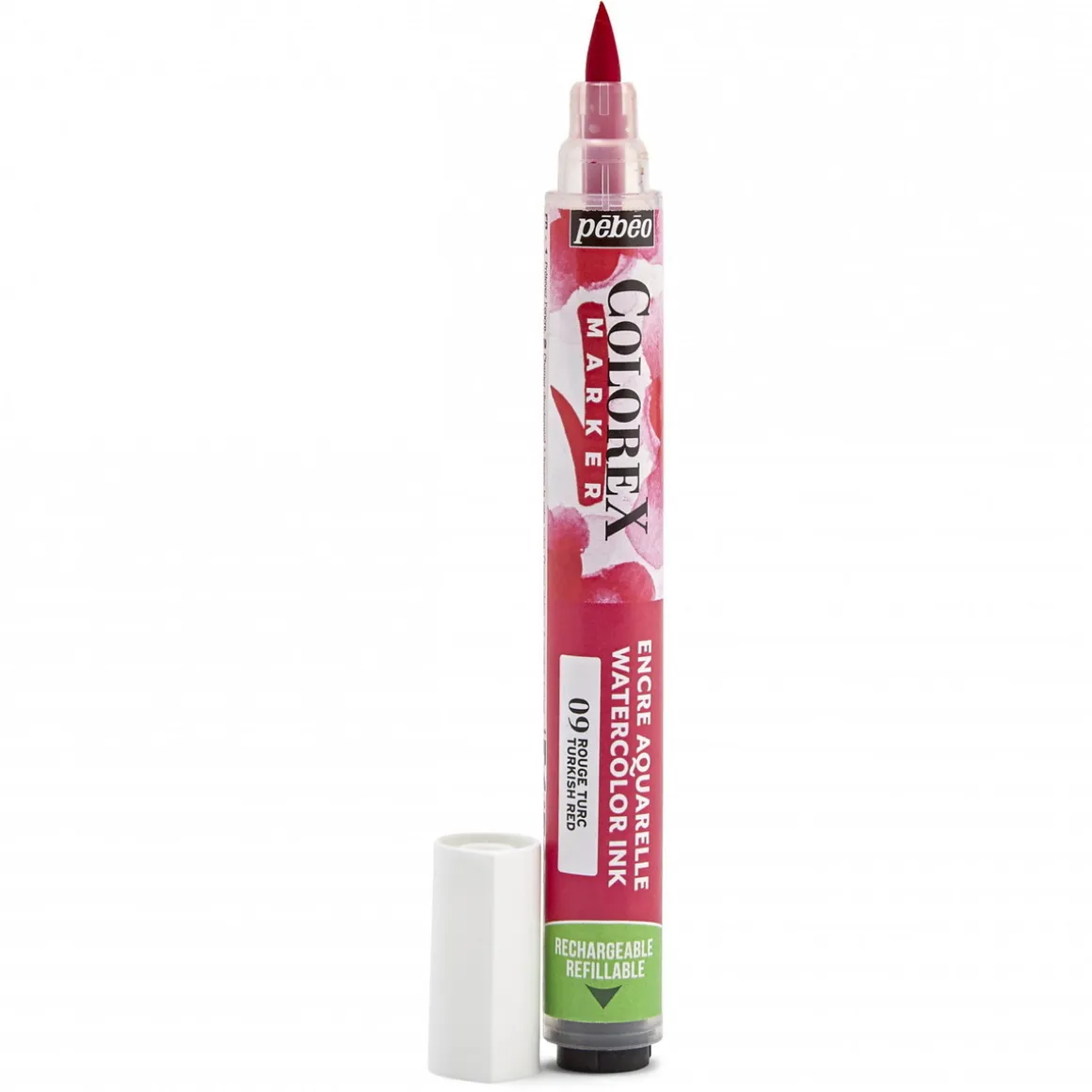 Colorex Marker Turkish Red – marker med akvarelblæk og penselspids