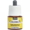 Colorex Watercolor Ink 45 ml Primary Yellow – bøtte med akvarelblæk og pipette