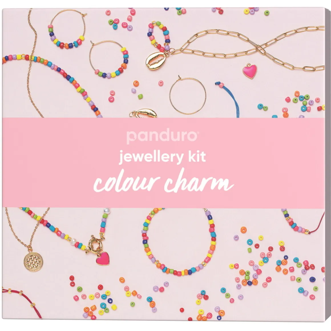 Colour charms jewellery kit – lav dine egne flotte smykker
