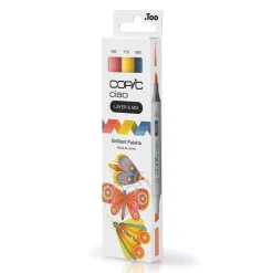 Copic Ciao markers med dobbeltspids, 3-pak – Brilliant palette