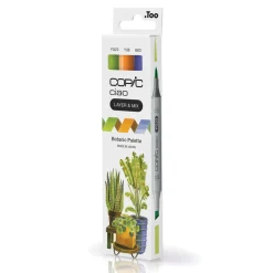 Copic Ciao markers med dobbeltspids, 3-pak – Botanic palette