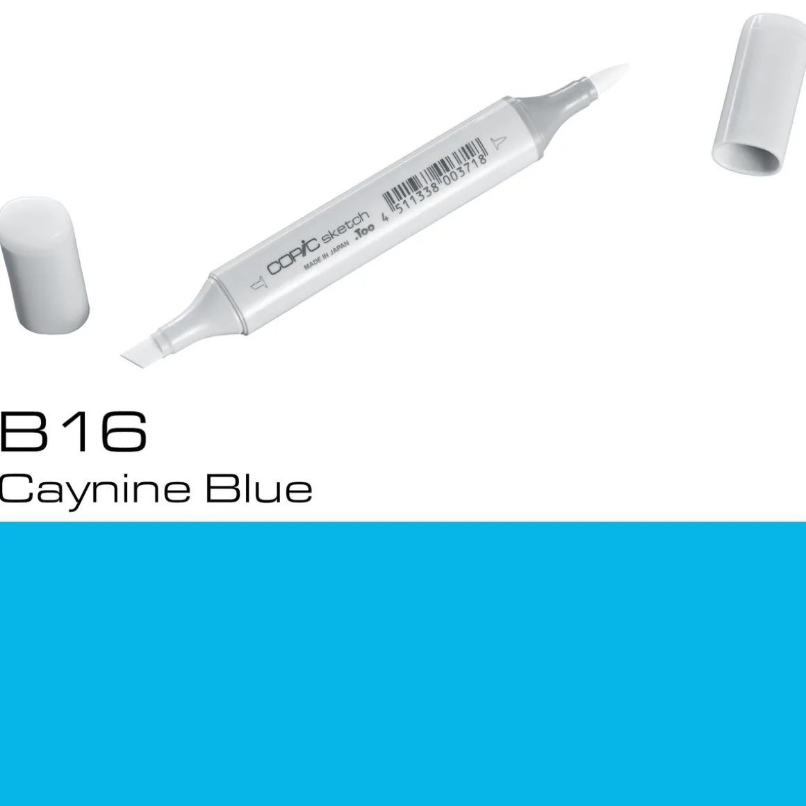 Copic Sketch B16 Cyanine Blue