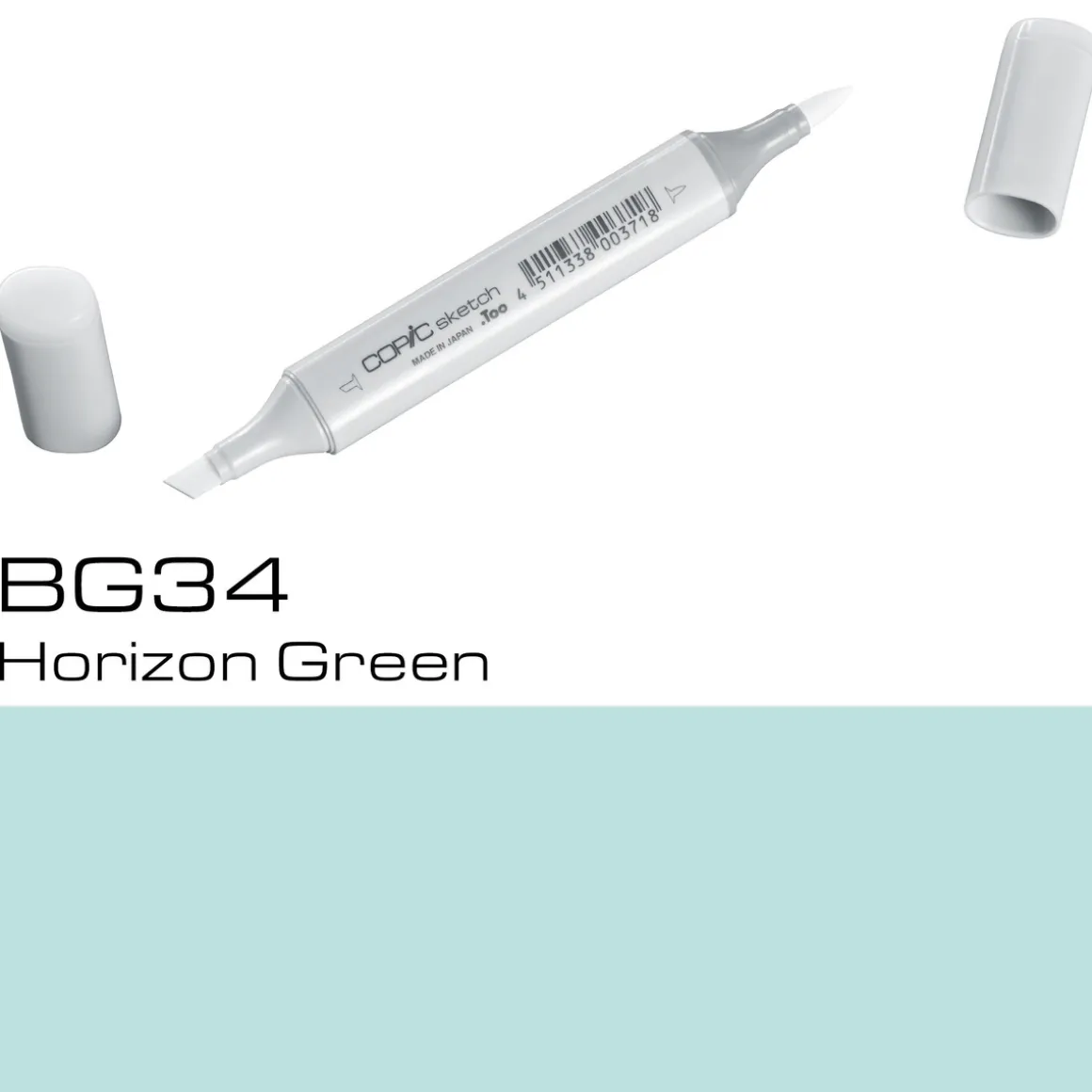 Copic Sketch BG34 Horiz. Green