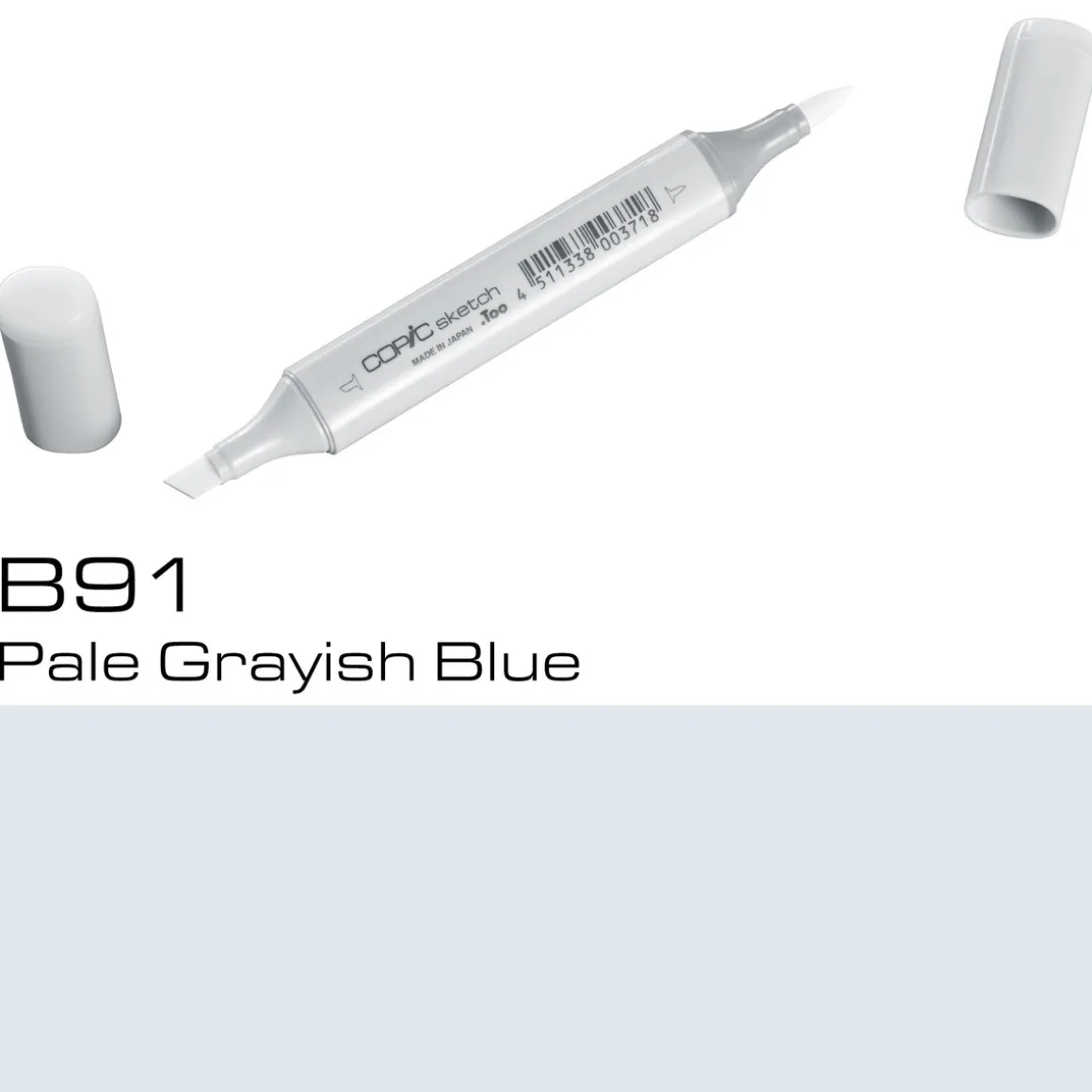 Copic Sketch B91 P. Gray. Blue