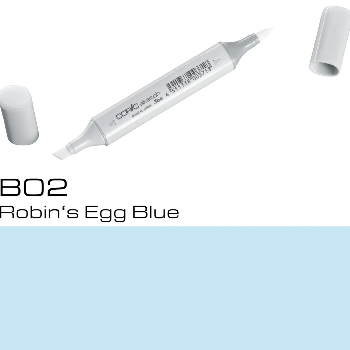 Copic Sketch B02 Rob. Egg Blue