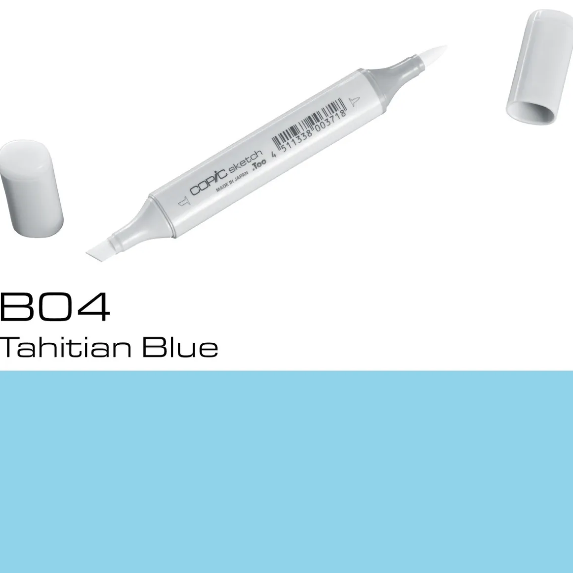 Copic Sketch B04 Tahitian Blue