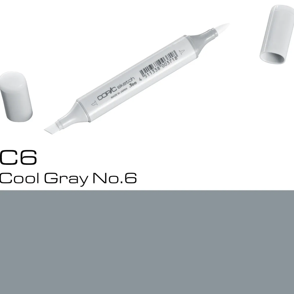 Copic Sketch C6 Cool Gray