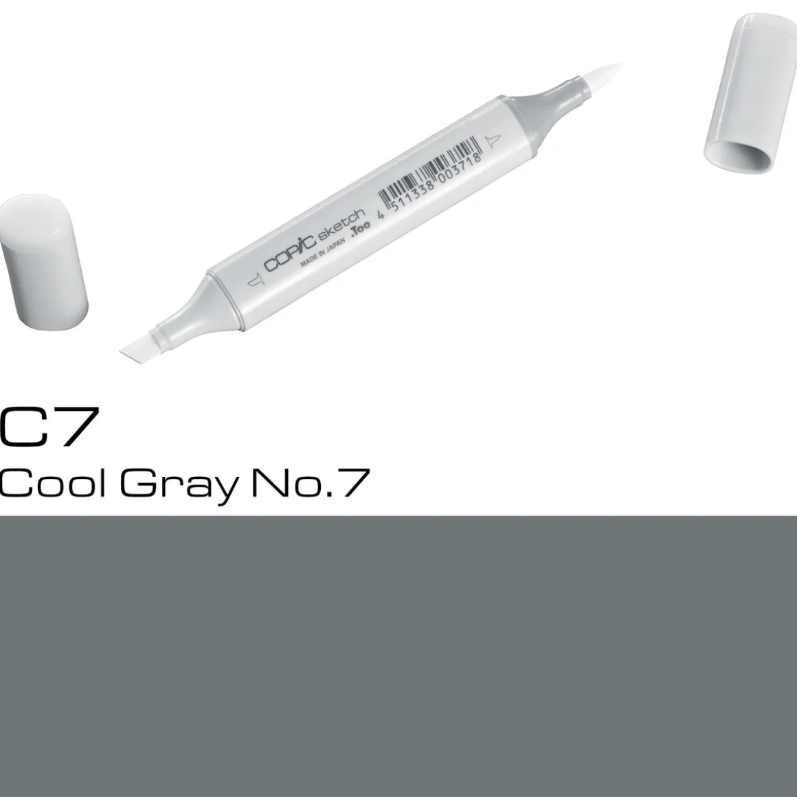 Copic Sketch C7 Cool Gray