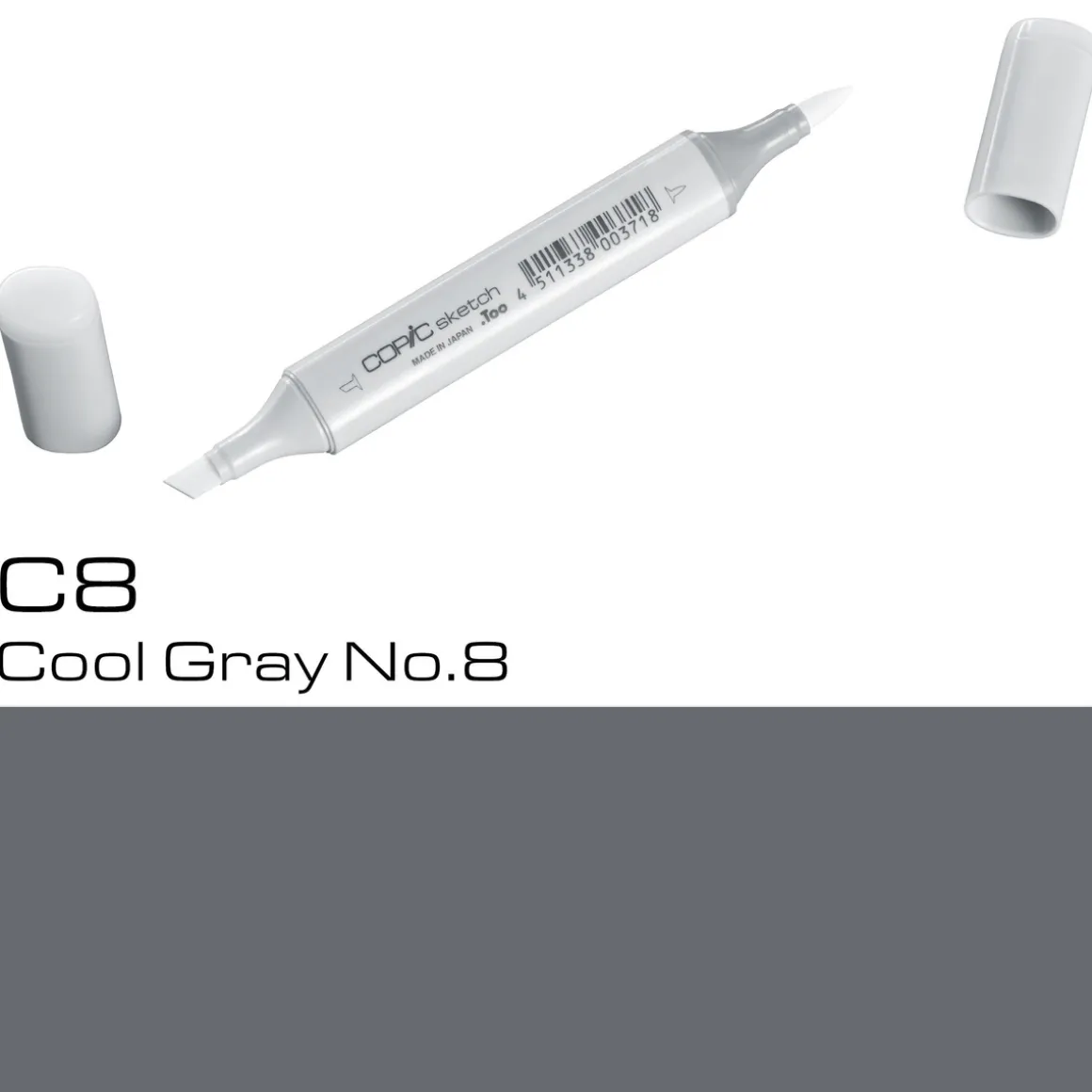 Copic Sketch C8 Cool Gray
