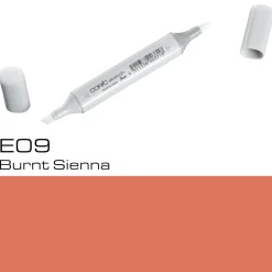 Copic Sketch E09 Burnt Sienna