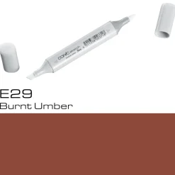 Copic Sketch E29 Burnt Umber