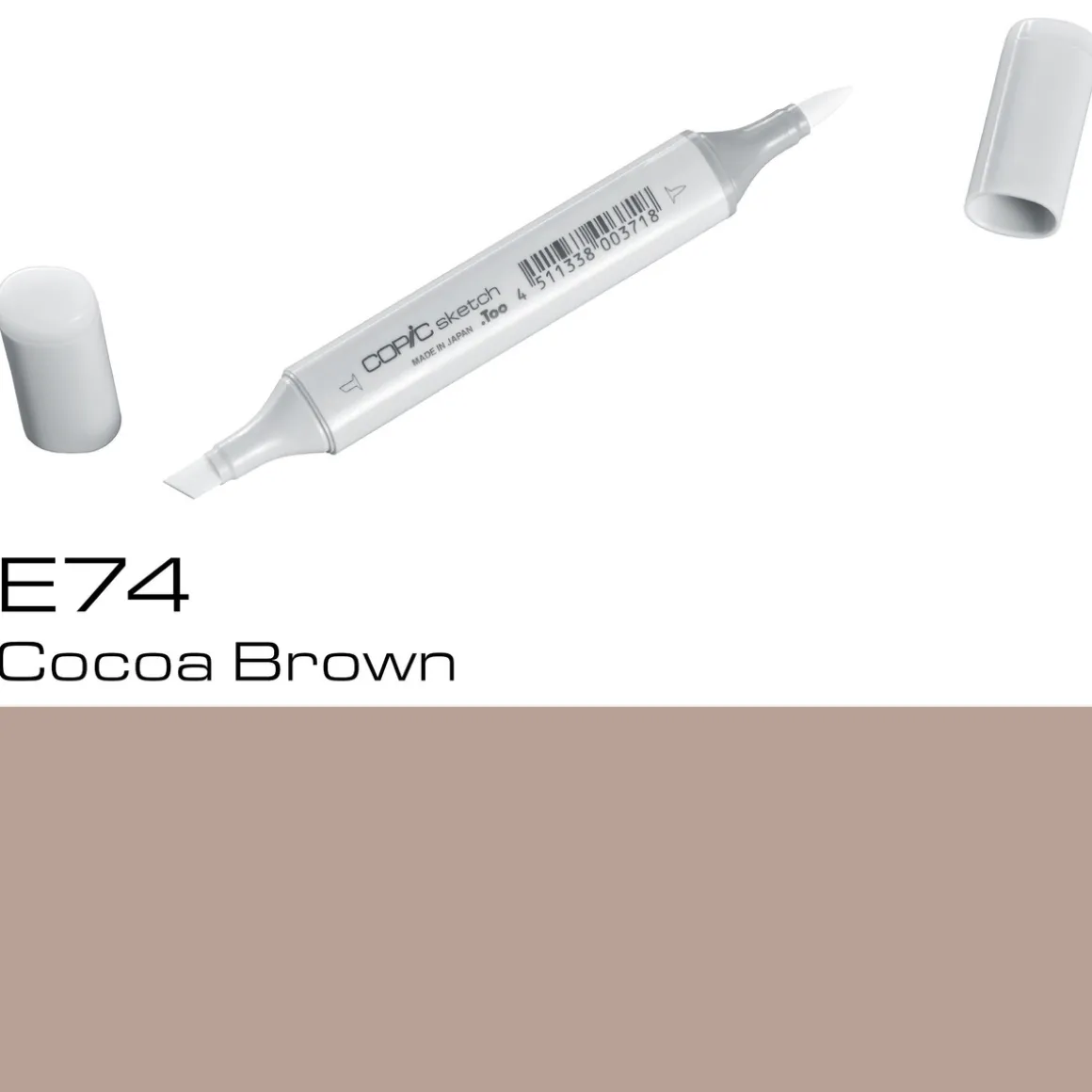 Copic Sketch E74 Cocoa Brown