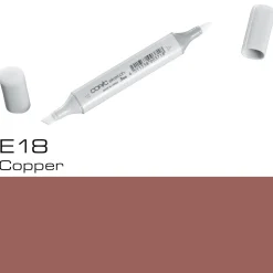 Copic Sketch E18 Copper