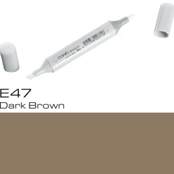 Copic Sketch E47 Dark Brown
