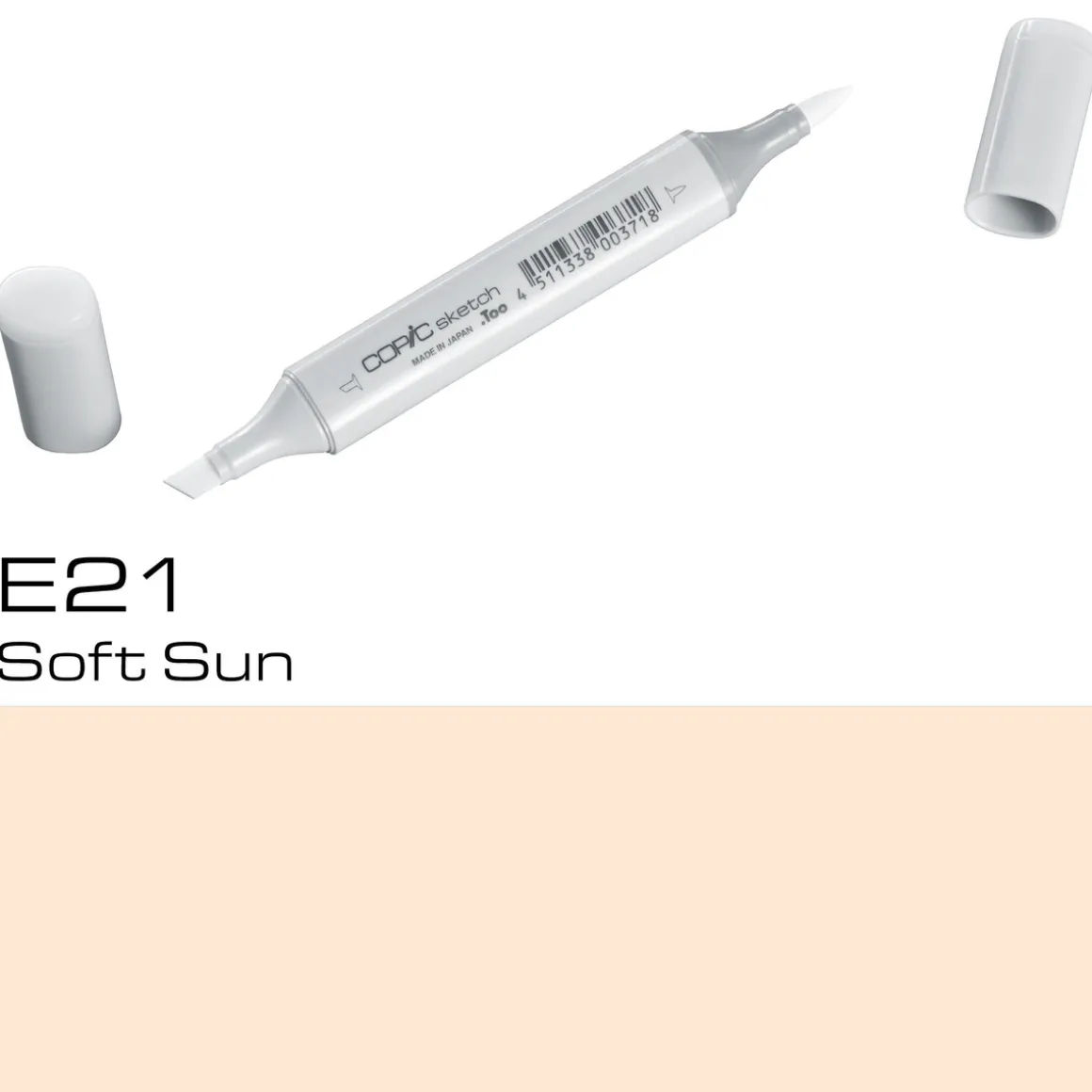 Copic Sketch E21 Soft Sun