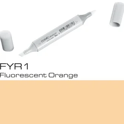 Copic Sketch FYR1 Fluo Orange