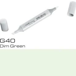 Copic Sketch G40 Dim Green